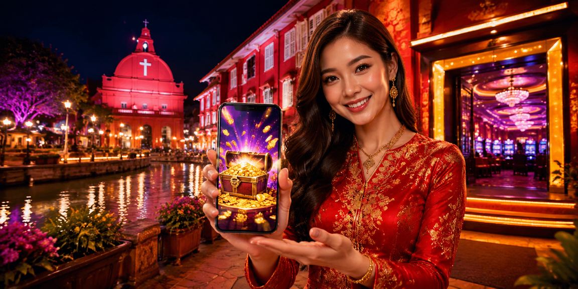 Pengguna Melaka mengakses aplikasi loteri dalam talian di telefon